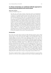 PDF version of this article - Issues In Educational Research