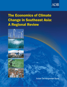 The Economics of Climate Change in Southeast Asia