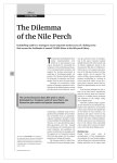 the delimma of the nile perch