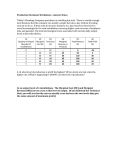 Production Decisions Worksheet—Answer Notes