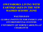 earthquake mechanics and geotechical effects: new madrid seismic