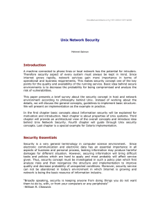 Unix Network Security - LSU Computer Science