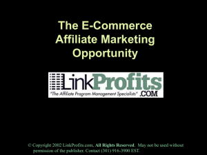 Affiliate Marketing