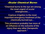 The Morgan Lens The Leader in Ocular Irrigation