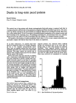 Deaths in long-term paced patients