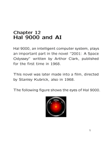 Hal 9000 and AI - Computer Science and Technology