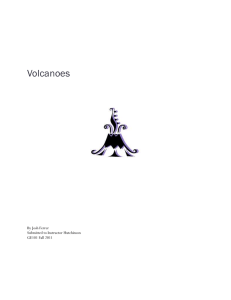 Volcanoes are classified as active or inactive