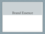 Brand Essence