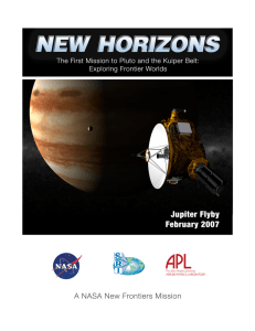 Jupiter Press Kit - New Horizons - The Johns Hopkins University