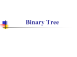 Traversal of a Binary Tree