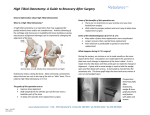 High Tibial Osteotomy: A Guide to Recovery After
