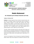 Media Statement - North West Provincial Government