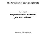 The formation of stars and planets