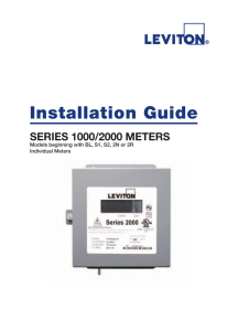 IMS Mini Meter MMU Installation Guide