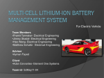 Multi-Cell Lithium-Ion Battery Management System