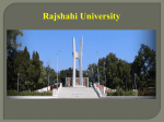 Insulin Production - Rajshahi University