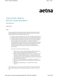 Clinical Policy Bulletin: Dorsal Column Stimulation