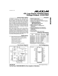 MAX530 +5V, Low-Power, Parallel-Input, Voltage-Output, 12