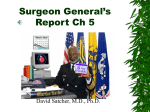 Surgeon General`s Report Ch 5