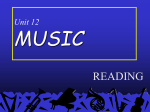 Unit 12 MUSIC Before you read