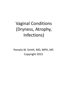 Vaginal Conditions (Dryness, Atrophy, Infections)