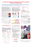 An Expression Signature to Predict Overall and Cancer