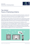 The Oxford Future of Marketing Initiative