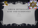 Greek Mythology God and Goddesses