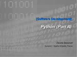Python (Part A)