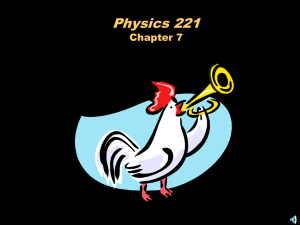 Physics 121 - Salisbury University