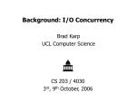 User-Level Threads - UCL Computer Science