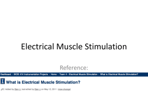 Electrical Muscle Stimulation