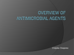 Overview of Antimicrobial Agents