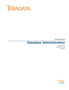 Database Administration - Information Products