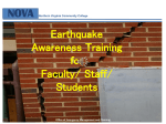 What is an earthquake? - Northern Virginia Community College