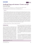 Antifungal drugs and resistance: Current concepts