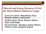 Minerals and Energy Resources