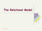 The Relational Model