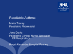 Asthma in children - Neonatal and Paediatric Pharmacists Group