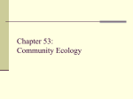 53 Community Ecology