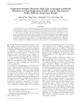 Temperature-Sensitive Mutations Made Easy: Generating