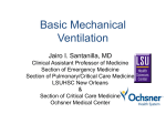 Basic Mechanical Ventilation