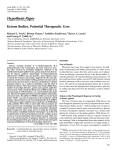 Ketone Bodies, Potential Therapeutic Uses