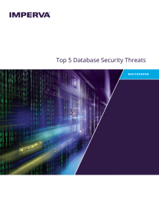 Top Ten Database Security Threats