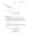 Equations and Key Concepts (Excellence Project)