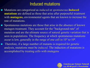 Gene mutation