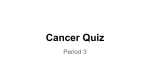 Cancer Quiz