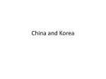 03 China and Korea