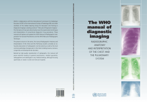 WHO Manual of Diagnostic Imaging: Radiographic Anatomy and