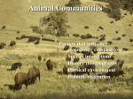 Animal Communities - Bird Conservation Research, Inc.